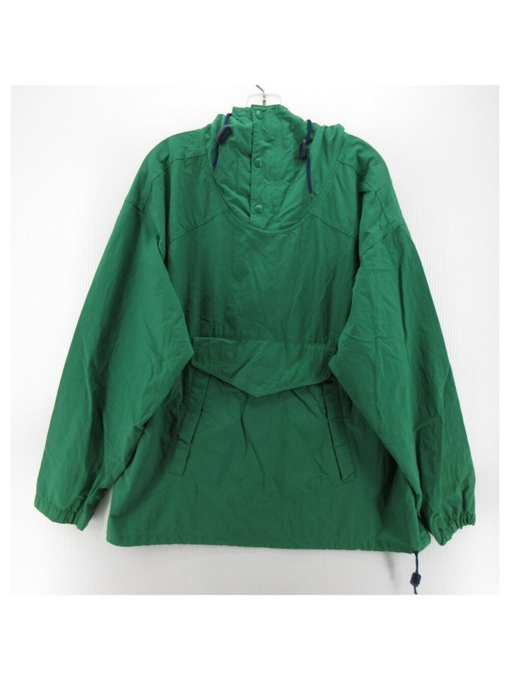 VINTAGE Gap Jacket Medium Anorak Windbreaker Hoodie 1/4 Snap 90s *
